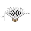 Ver mais imagens de Ralo Inox com Tampa Anti Odor 10x10 Banheiro Lavabo Anti Insetos