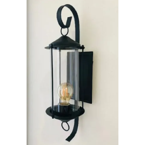 Arandela externa interno vintage 240 PRETO