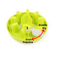 Ver imagem 3 de Brinquedo Dispersor de Ração e Petiscos:verde
