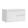 Conjunto para Banheiro com Espelho, Gabinete, Bancada em Porcelanato com Cuba Esculpida 60cm  - 6
