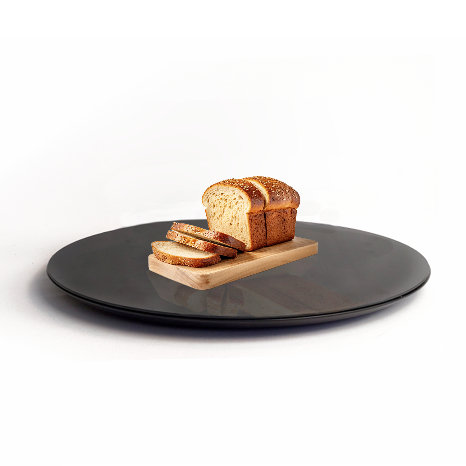 Prato Giratório de Mesa Decorativo Vidro 60cm Casa Uai - 4