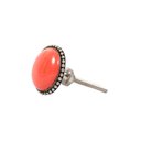 Ver imagem 3 de Puxador Decorativo Moveis Gaveta Vintage Ceramica Metal