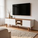 Ver imagem 5 de Rack para TV até 60 Polegadas Moscou 155cm 3 Portas Byhouse