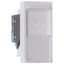 Ver imagem 1 de Módulo Tomada Rj45 8 Fios Tool Less Branco Orion - S70540004 - Schneider