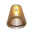 Ver imagem 2 de Lustre Luminária Pendente de Madeira MDF Mod. Babel