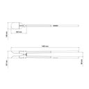 Ver imagem 3 de Cavadeira Articulada Metálica Tramontina com Cabos de Madeira 120 cm e Batente Plástico Tramontina
