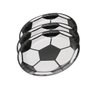 Kit Prato de Papel Bola de Futebol 18cm, 20 Unidades Silverfestas - 1