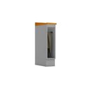 Ver imagem 1 de Balcão de Cozinha Americana Porta Toalha C/tampo 20cm Cinza - Henn