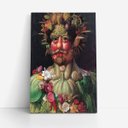 Ver imagem 1 de Quadro Giuseppe Arcimboldo Vertumnus Arte Canvas 60x40cm