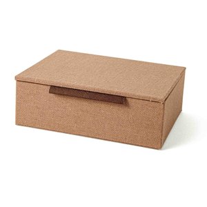 Caixa em MDF com Revestimento em Linho 16537 Mart