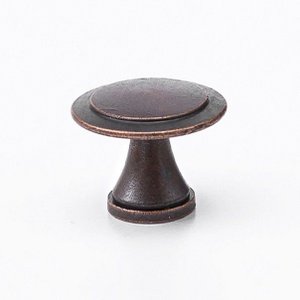 Puxador Redondo Flor em Metal para Móveis Kit 6 Unidade Puxador de Guarda Roupa Puxadores de Gaveta