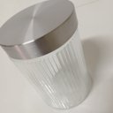 Ver mais imagens de Pote Hermético de Vidro 1,2L Transparente 17x11x11cm Mantimentos Cozinha Tampa