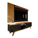 Ver imagem 5 de Rack Viena com Painel Grécia P/ Tv até 70 Pol Sala de Estar