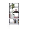 Estante para Livros Escada 140cmx183cm 4 Prateleiras Tok Yescasa - 6