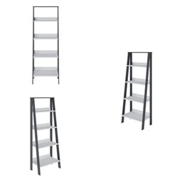 Estante para Livros Escada 140cmx183cm 4 Prateleiras Tok Yescasa - 4