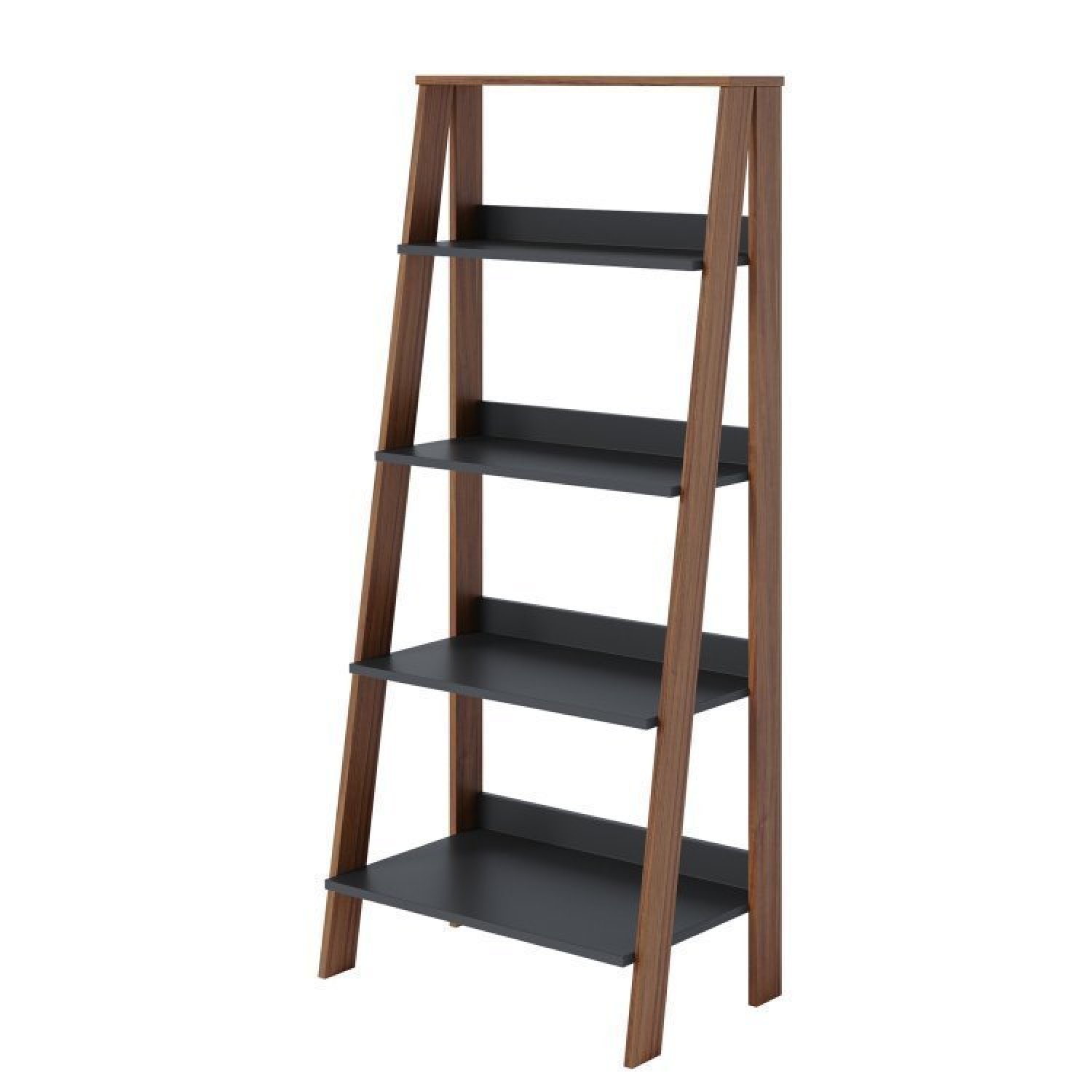 Conjunto de 3 Estantes para Livros Escada Biblioteca 140x61cm 4 Prateleiras Tok Yescasa - 9