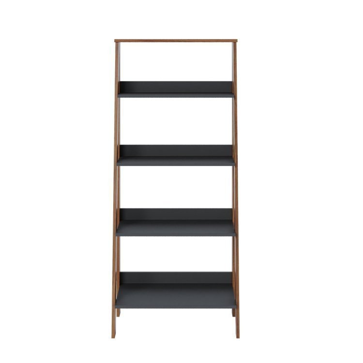Conjunto de 3 Estantes para Livros Escada Biblioteca 140x61cm 4 Prateleiras Tok Yescasa - 7
