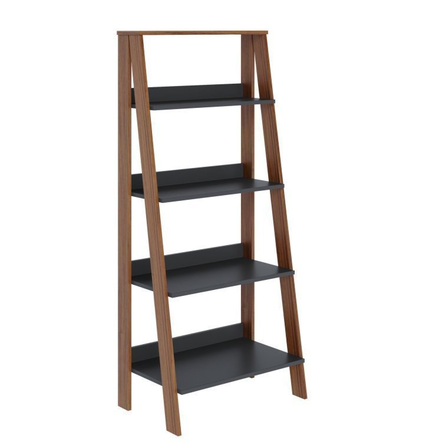 Conjunto de 3 Estantes para Livros Escada Biblioteca 140x61cm 4 Prateleiras Tok Yescasa - 8