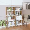 Ver imagem 1 de Estante para Livros Escada 140cmx122cm 4 Prateleiras Tok Yescasa