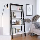 Ver imagem 5 de Estante para Livros Escada 140cmx122cm 4 Prateleiras Tok Yescasa