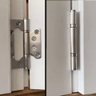 Dobradiça Porta Sobrepor 2 Peças de Aço Inox Mais Resistente Facil Negocio Importadora Dobra100_2pçs - 5
