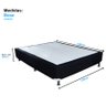 Base Plus Casal Sonoflet 138x188x40cm Sarja Gelo - 2