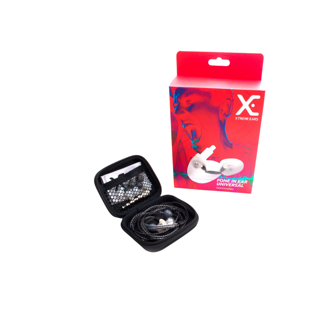 Fone de Ouvido In Ear xtreme Stage Profissional Preto com Microfone - 7