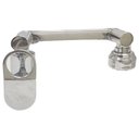 Ver imagem 2 de Torneira Cromada Monocomando Ajustavel Lavabo Quente Frio Banheiro Lavatorio Pia Cuba Bancada