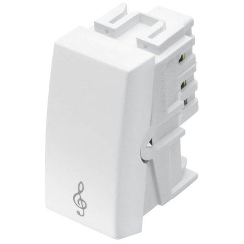 Módulo Pulsador Campainha Elegance - 2232 - Fame Pulsador Campainha 10a/250v Elegance Fam