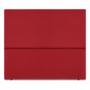 Ver imagem 1 de Cabeceira Cama Box Orgânica Queen 160cm Luna Suede C/frame Vermelho