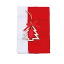 Ver imagem 1 de Kit C/2 Panos de Copa e Enfeite de Madeira Pinheiro