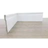 Rodapé de Poliestireno Frisado Branco 10 cm ENG - 1