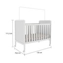 Ver imagem 4 de Quarto de Bebê com Cômoda 1 Porta e Berço Mini Cama 100% MDF Ciranda