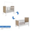 Ver imagem 3 de Quarto de Bebê com Berço Mini Cama e Cômoda Sapateira Ciranda