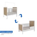 Ver imagem 3 de Quarto de Bebê com Berço Mini Cama  e  Cômoda Sapateira Ciranda