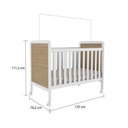Ver imagem 5 de Quarto de Bebê com Berço Mini Cama e Cômoda Sapateira Ciranda
