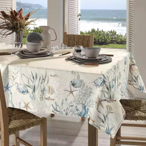 Toalha de Mesa Renova Digital 1,60x2,70m Marina