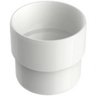 Acoplamento Condutor Circular Aquapluv Style Branco 88mm - 32198899 - Tigre Acoplamento Circular Aqu - 1