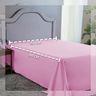 Lençol 400 Fios King sem Elástico Virol Hotel Pousada Tecido Acetinado:rosa - 2