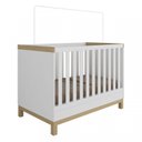 Ver imagem 2 de Quarto de Bebê Berço Mini Cama Americano Louis com Cômoda 1 Porta 4 Gavetas Móveis Peroba