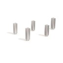 Ver imagem 1 de Módulo Cozinha Kappesberg Maxxi Kit C/ 5 Pés Pvc Cromado Pe5 Cromada-kappesberg