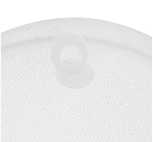 Protetor de Alimentos Malha De Aço 35Cm Cor Branco - 2