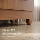 Ver imagem 7 de Cômoda 2 Portas 4 Gavetas com Sapateira Titan