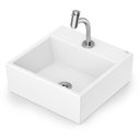 Ver imagem 1 de Kit Cuba para Banheiro com Torneira Bica Baixa Loft Q1 New Incepa