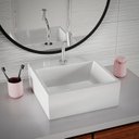 Ver imagem 2 de Kit Cuba para Banheiro com Torneira Bica Baixa Loft Q1 New Incepa