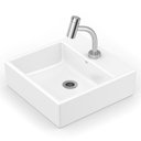 Ver imagem 6 de Kit Cuba para Banheiro Optica com Torneira Bica Baixa Single One Roca