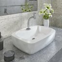 Ver imagem 2 de Kit Cuba para Banheiro Thema com Torneira Bica Baixa New Incepa