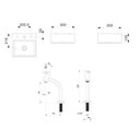 Ver imagem 3 de Kit Cuba para Banheiro Basic Q6 com Torneira Bica Baixa Basic Celite