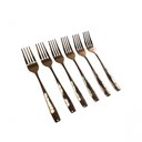 Ver imagem 3 de Conjunto com 06 Garfos de Mesa Rose Gold 2173