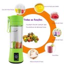 Ver imagem 4 de Mini Liquidificador Portátil Usb Carregável 380ml Triturador